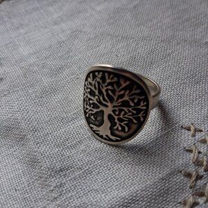 Silver 925 Tree of life Ring